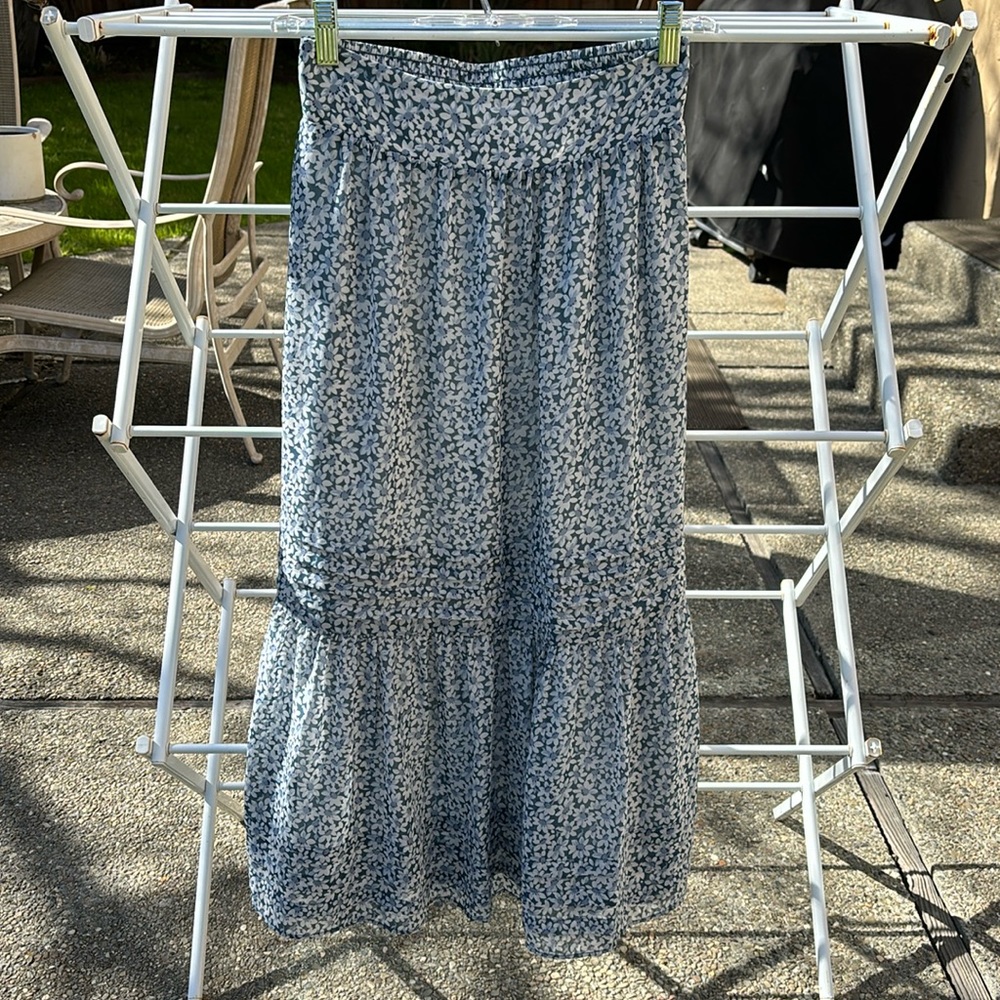 Madewell midi skirt